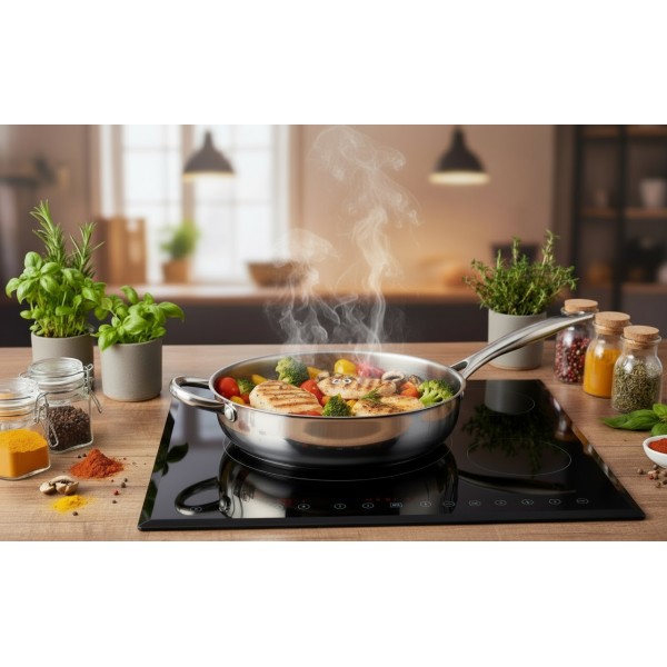 Patelnia głęboka 28 cm Relief Evolution