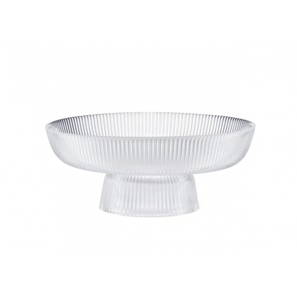 Patera 25 cm Curly przeźroczysta AMBITION