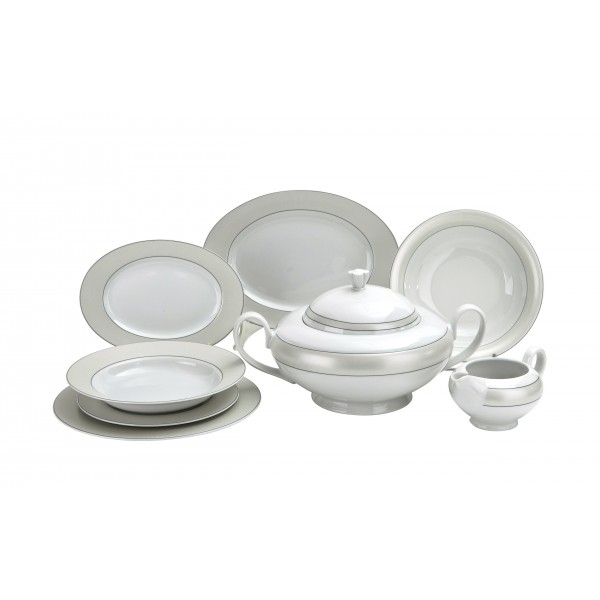 Serwis obiadowy dla 6 osób Dakota New 23 el.