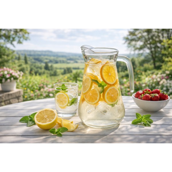 Dzbanek szklany 1 2 L Press