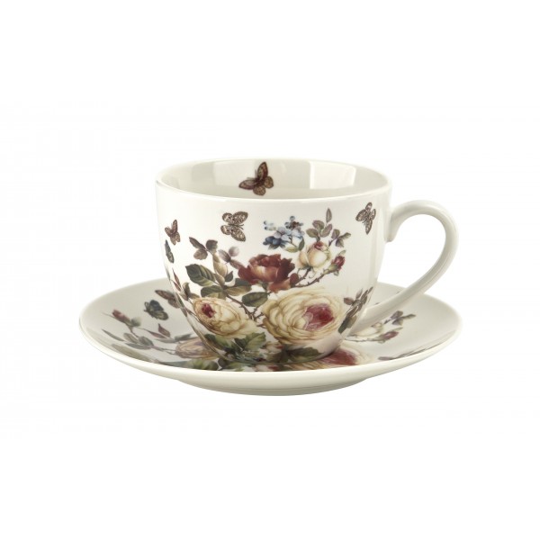 Kpl. 2 filiżanek ze spodkami Zahra 280 ml