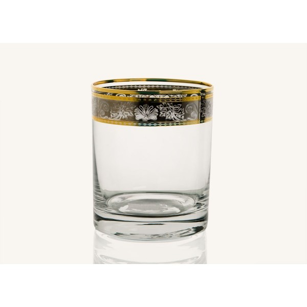 Zestaw 6 Szklanek do whisky 300 ml White Lady