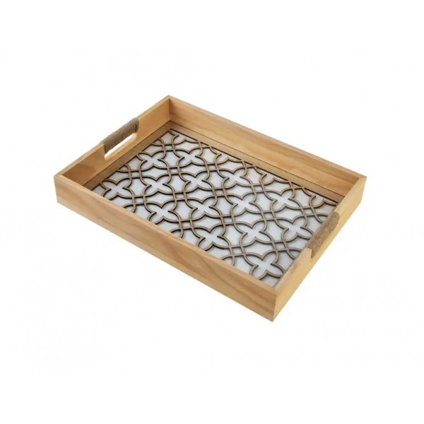 Taca prostokątna 39 5x29 5 cm DAZ