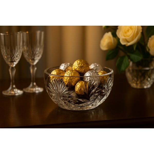 Misa kryształowa 14 5 cm Nova Old Pinwheel