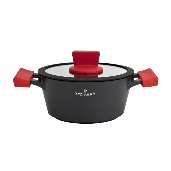 Garnek z pokrywką 2 L Obsidian