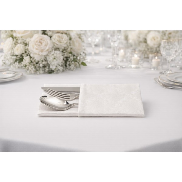 Pokrowiec na sztućce Veneto 099 Cream