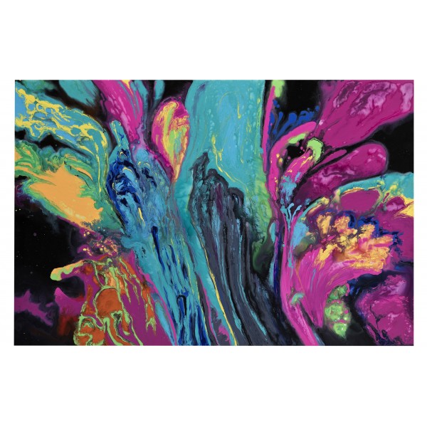 Obraz abstrakcyjny 100x150 cm Flower in Bloom