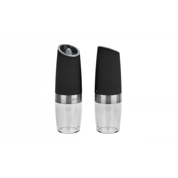 Zestaw 2 młynków grawitacyjnych do soli i pieprzu KH-1618