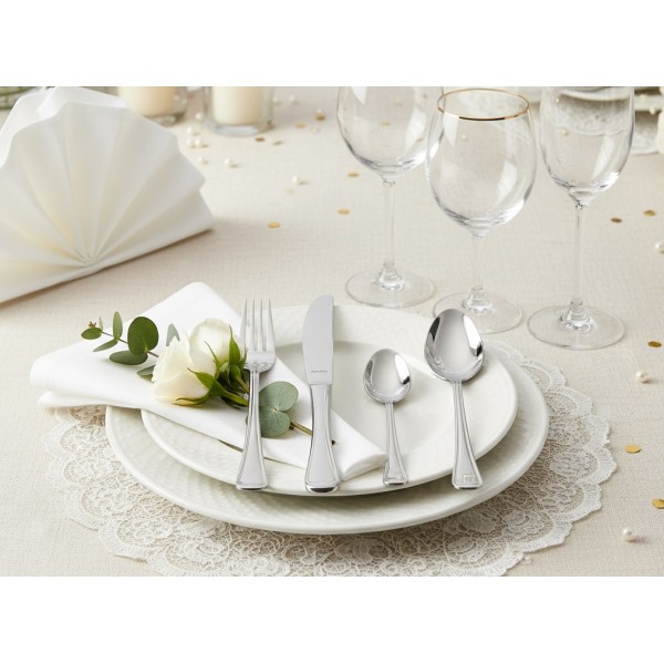 Komplet sztućców dla 6 osób Elegance 24 cz.