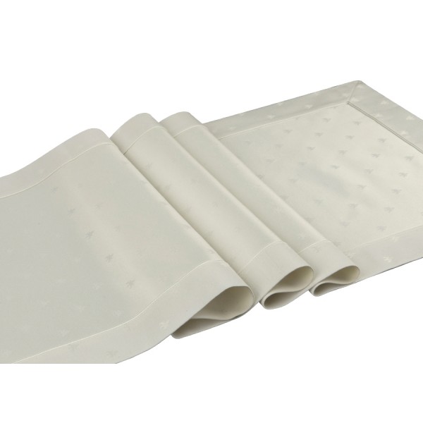 Bieżnik na stół 50x150cm Tristan 099 White