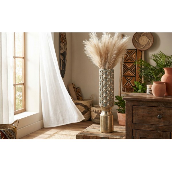 Wazon dekoracyjny 57 5 cm CX0494 metalowy