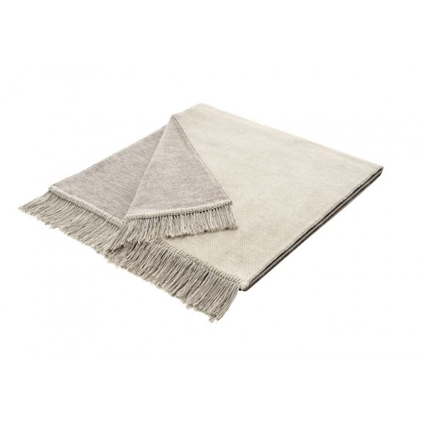 Narzuta na fotel 50x200 cm Cover Cotton Salt&Pepper Natur