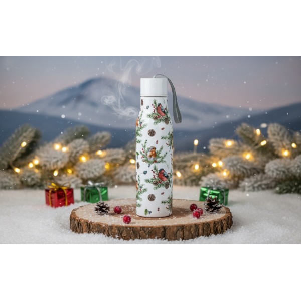 Butelka termiczna 500 ml Christmas Bird 1