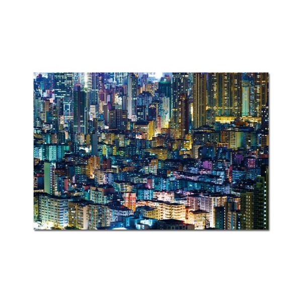 Obraz szklany 120x80 Miasto nocą