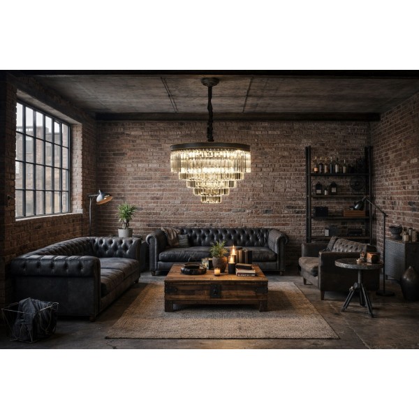 Lampa wisząca kryształowa Monk 33291/25