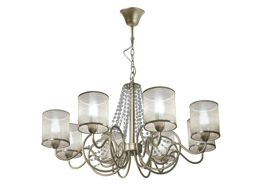 Lampa wisząca kryształowa Fado 4960/8 (276973) - tytuł obrazka Lampa wisząca kryształowa Fado 4960/8 (276973)