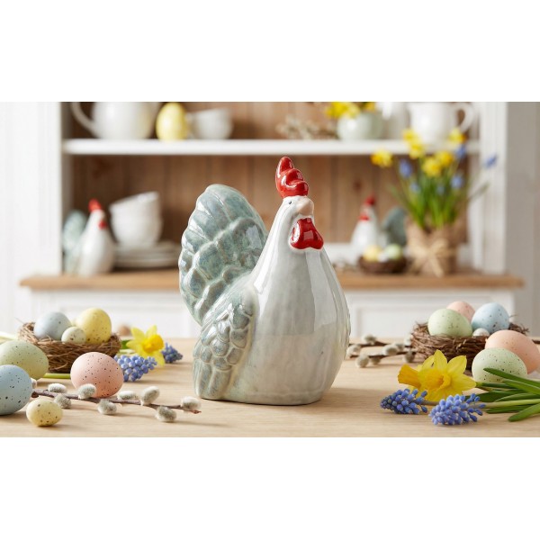 Kura ceramiczna dekoracyjna 15 cm GJ0072 Dekor-Pap