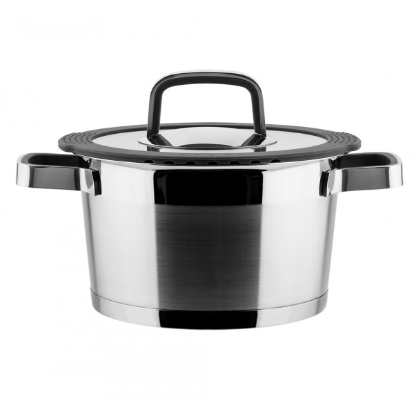 Garnek z pokrywą 2 3 L Moderno 50072