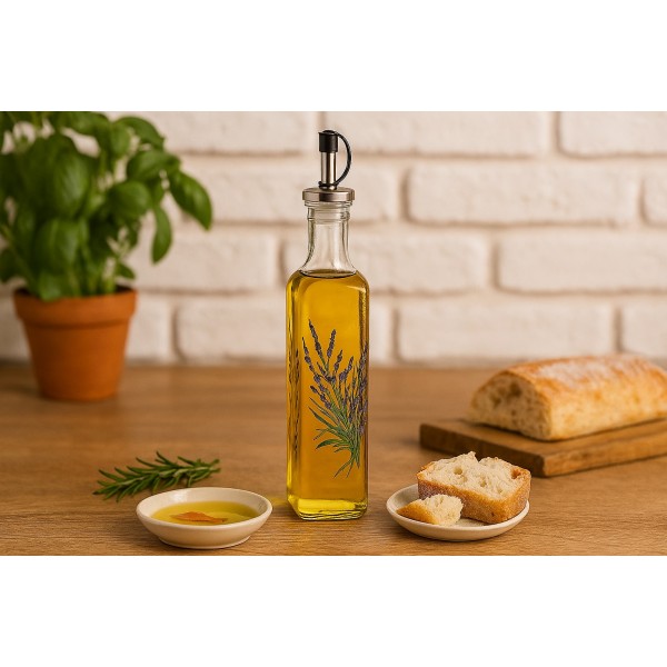 Butelka na olej/oliwę 500 ml Lavender Banquet