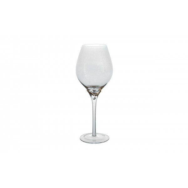 Kieliszek do wina 450 ml zdobiony kryształkiem TG0588