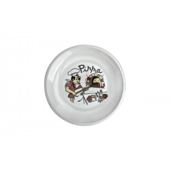 Talerz do pizzy 20 cm Kucharz Pizza MPLCo mix