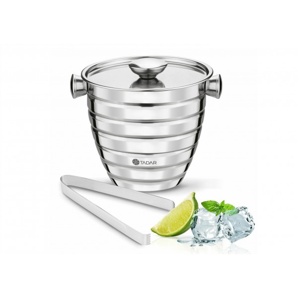 Wiaderko do lodu ze szczypcami 1 5 L Nuuk