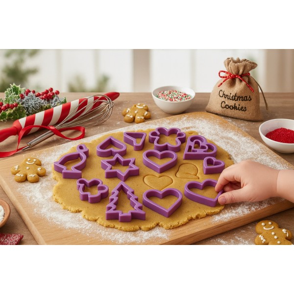 Zestaw 8 wykrawaczy do ciastek 42927 Zenker