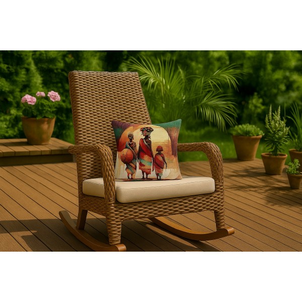 Poszewka dekoracyjna 45x45 cm Afrykanka 6218