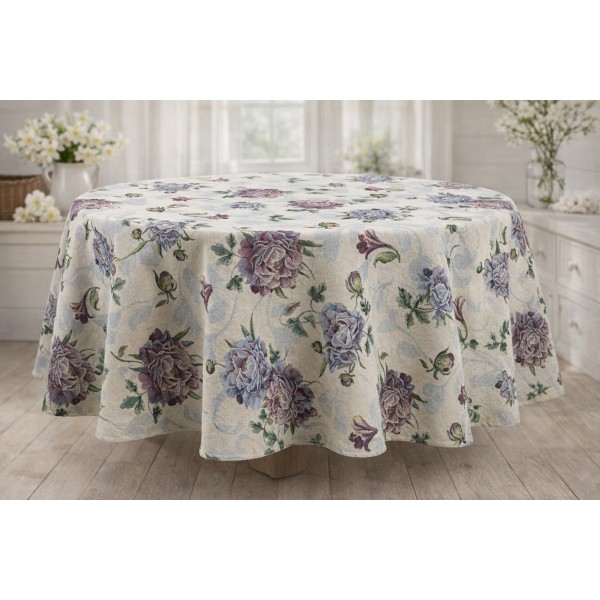 Obrus okrągły 160 cm Eden 414