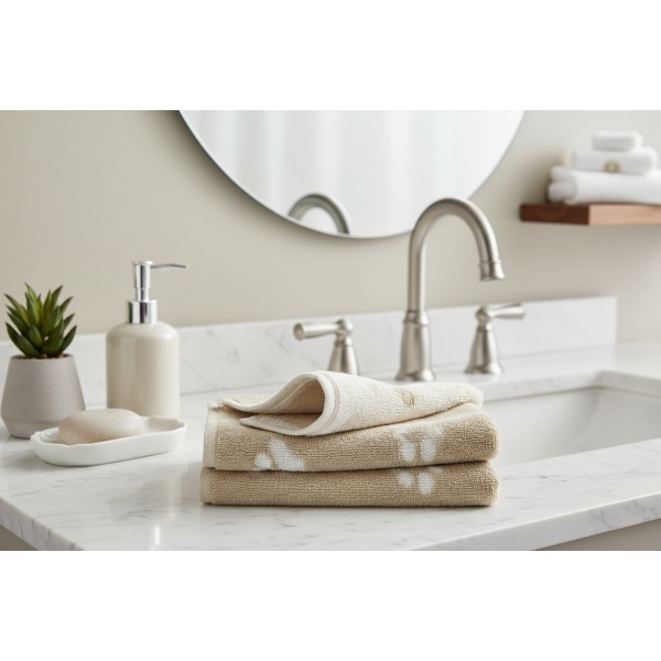 Ręcznik bawełniany 30x50 cm WE LOVE DOGS Paws 6247/33