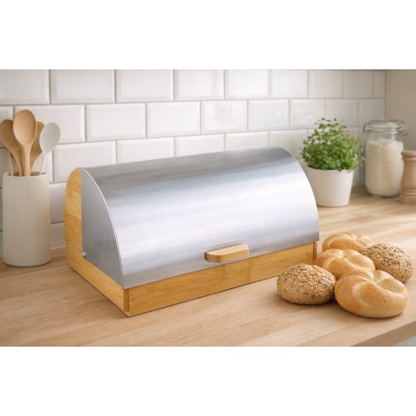 Chlebak drewniany 39x28x18 5 cm Gordon AMBITION