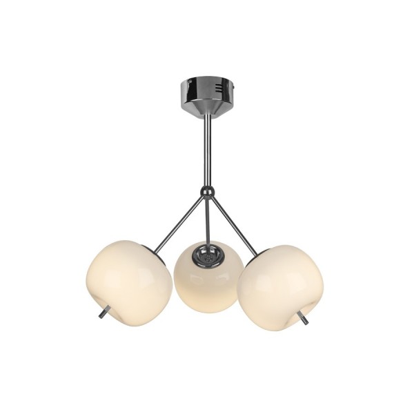 Lampa Jabłko MC5069-3 srebrna