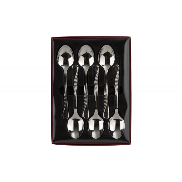 Komplet 6 łyżek do herbaty