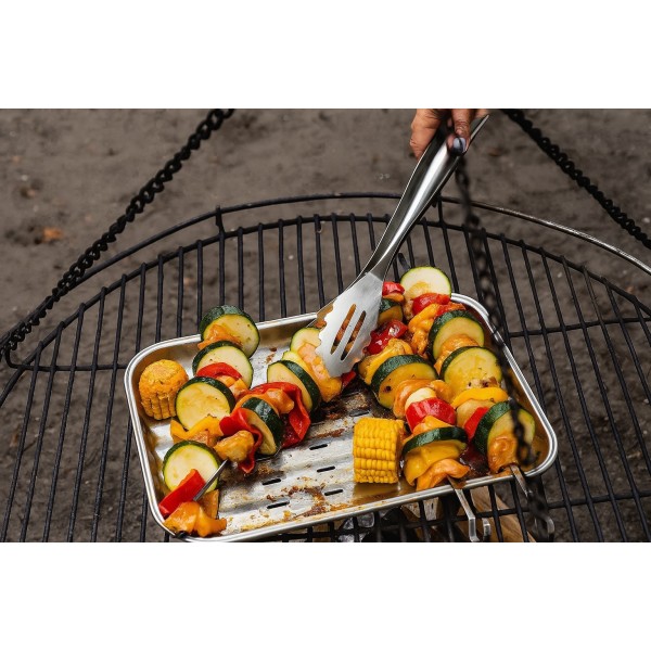 Taca do grillowania ze stali nierdzewnej KH-1916