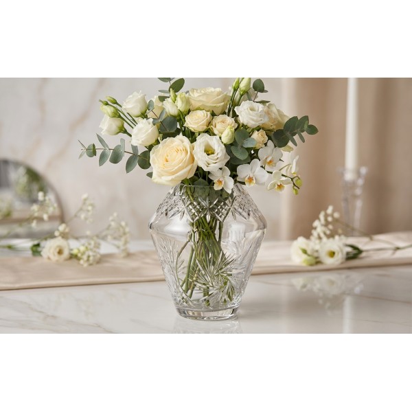 Wazon kryształowy 17 5 cm Młynek