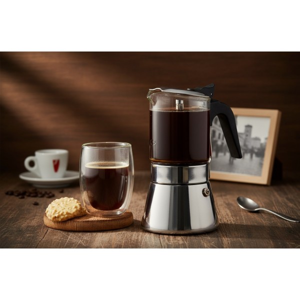 Kawiarka szklana 240 ml Evie AMBITION