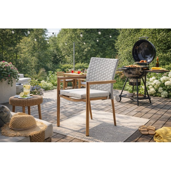 Krzesło ogrodowe LOUNGE OAK