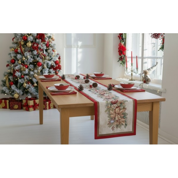 Bieżnik świąteczny 44x140 cm Runner 1389RJ_FN