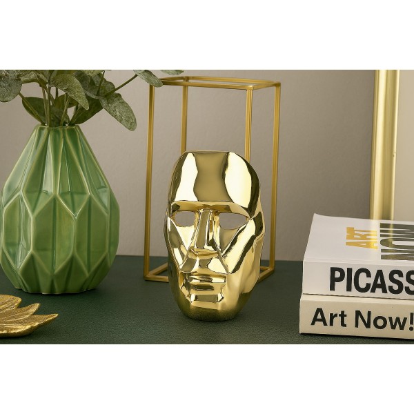 Ozdoba z mosiądzu Głowa