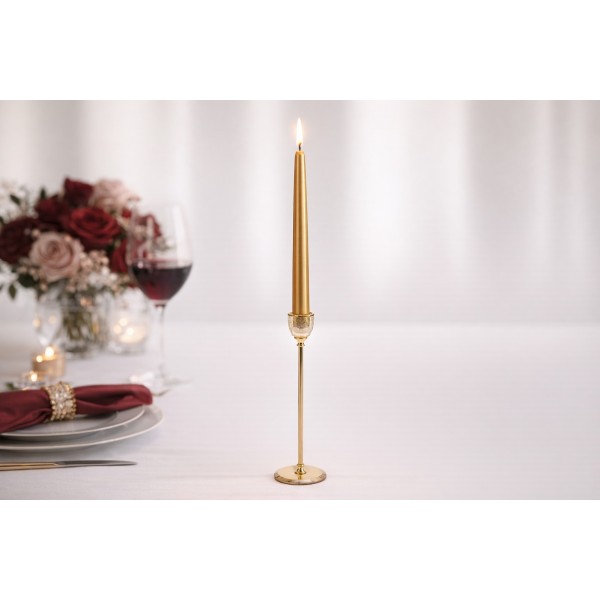 Świecznik szklany 22 cm CX1234