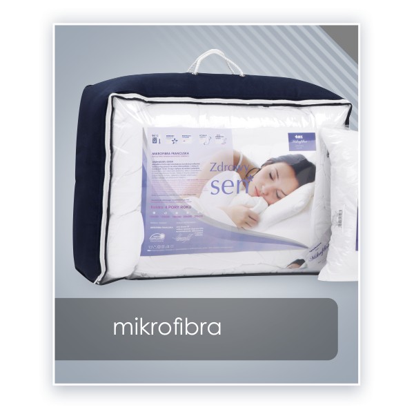 Kołdra antyalergiczna 200x220 cm MIKROFIBRA letnia