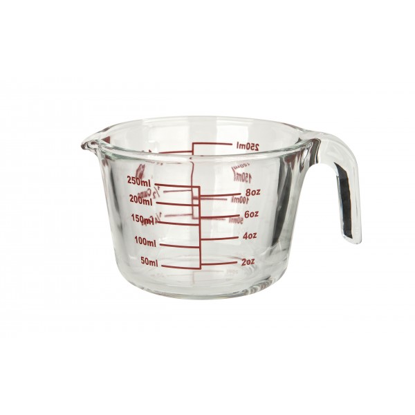 Dzbanek miarowy pojemnik szklany 250 ml