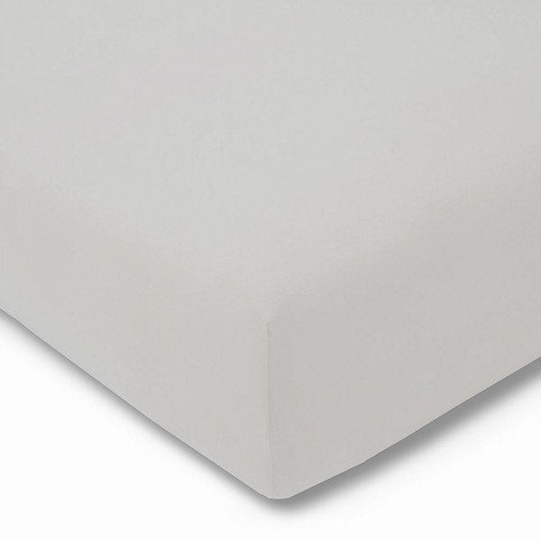 Prześcieradło z gumką zwirn-jersey 100x200 cm SILBER jersey