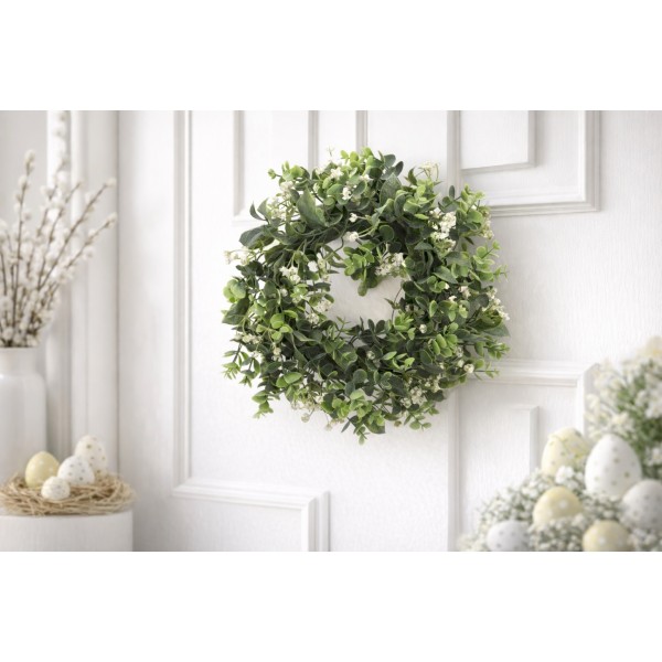 Wianek ozdobny dekoracja 38 cm CX0534