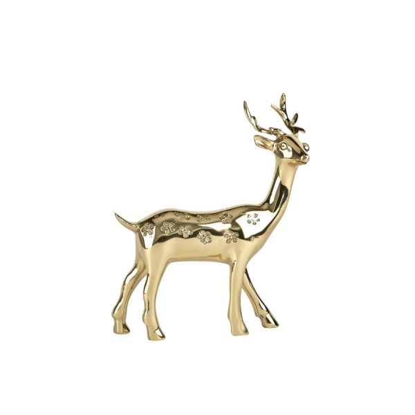 Ozdoba z mosiądzu Jeleń
