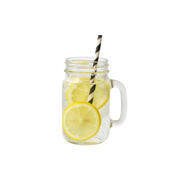 Słoik z uchem/kubek 488 ml Drinking Jars bez pokrywki