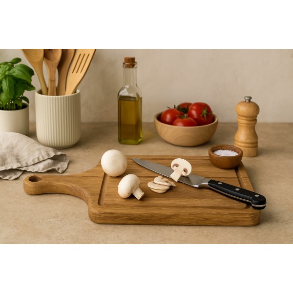 Deska do krojenia dębowa 35cm