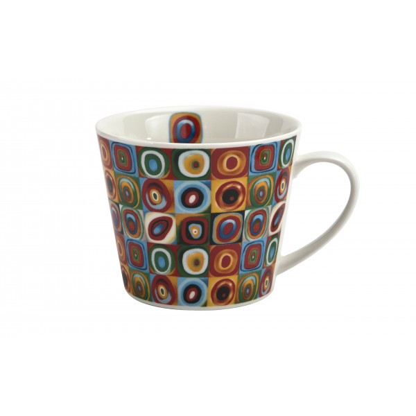 Kubek 600ml SQUARES WITH CIRCLES W. Kandinsky