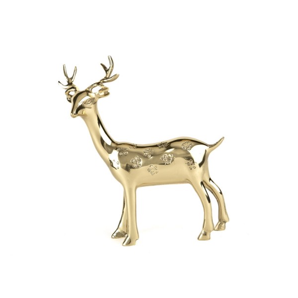 Ozdoba z mosiądzu Jeleń 19 5cm