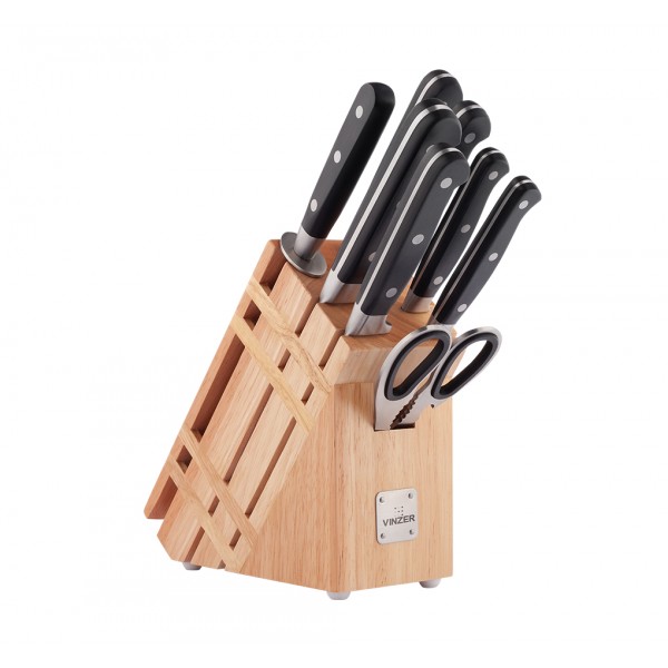 Komplet noży w bloku 9 el. Master 50111